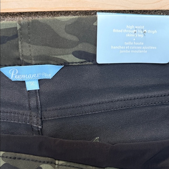 Pennman’s Plus Camouflage stretch Leggings. Size 1X Cotton polyester spandex New - Picture 5 of 11